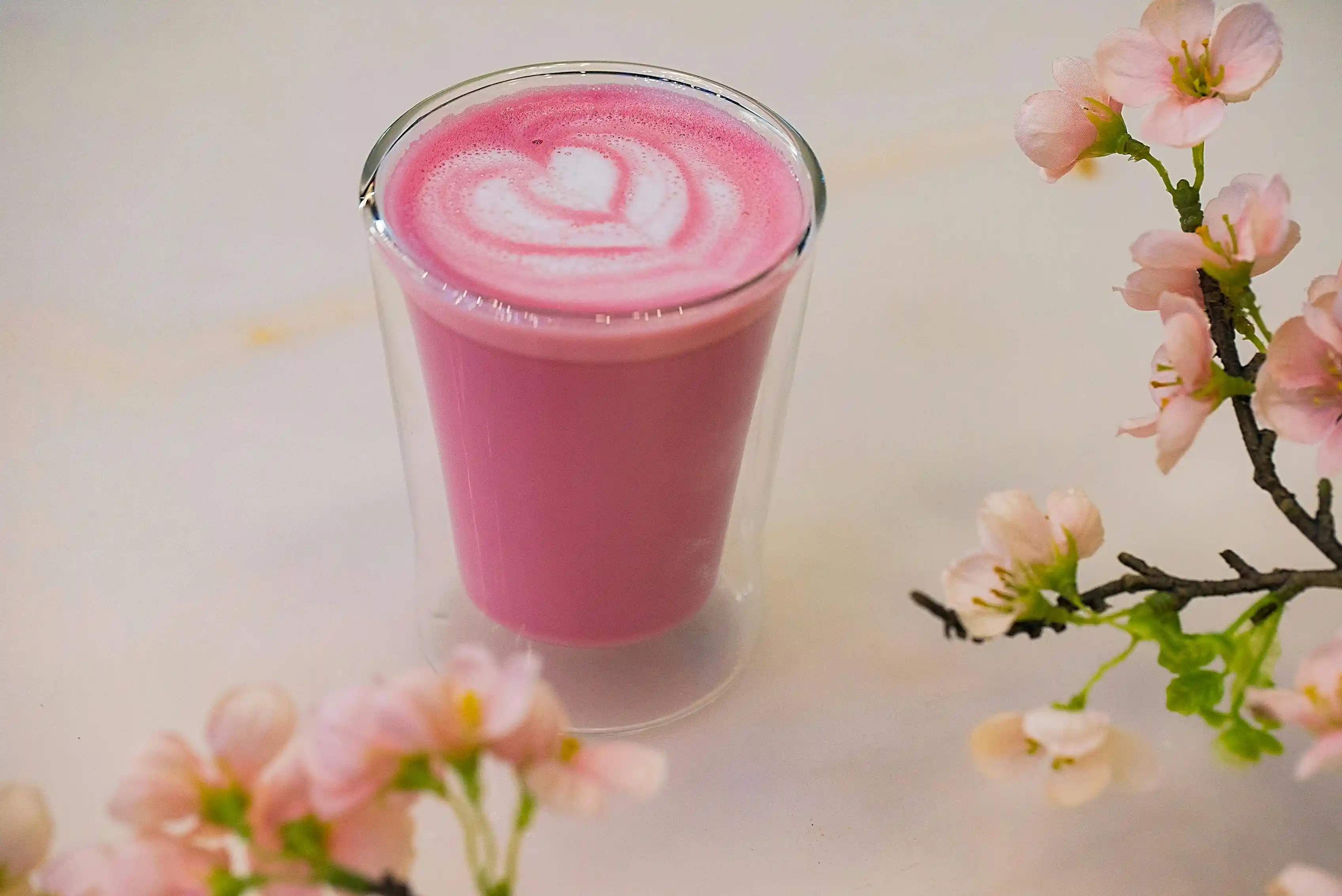 Cherry Blossom Latte